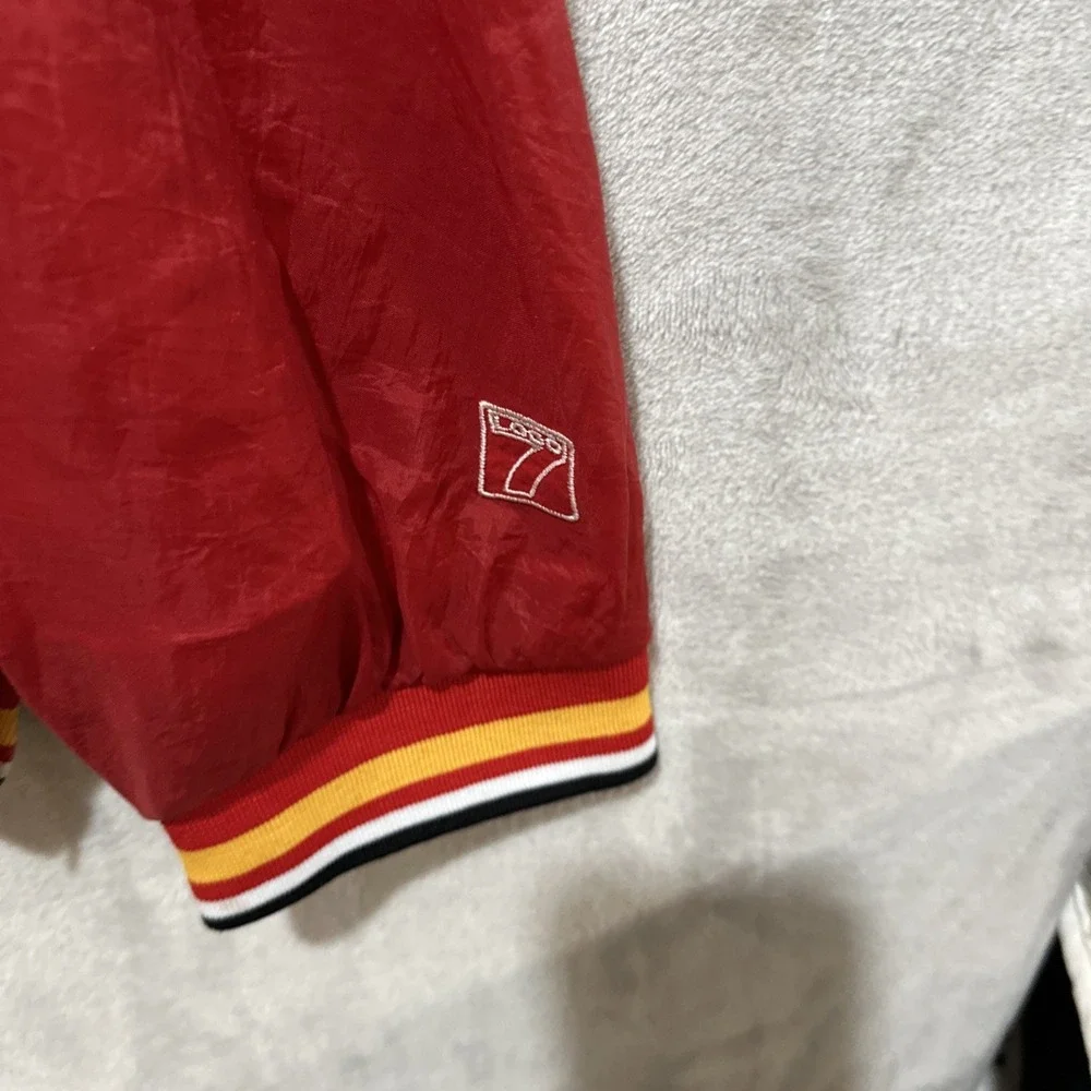 Vintage Kansas City Chiefs‎ Logo 7 Game Day Sz 2XL Red Pullover Embroidered Logo